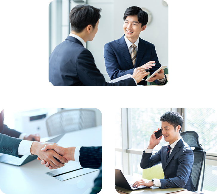 交渉が業務に含まれるすべての方