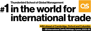 #1 in the world for international trade
