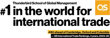 #1 in the world for international trade